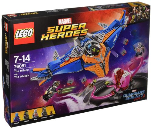 Lego 76081 LEGO 76081 Marvel Super Heroes The Milano Vs The Abilisk Superhero Toy