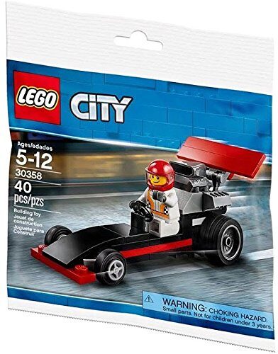 Lego 30358 Lego City 30358 Dragster Racer Promo Polybag Set