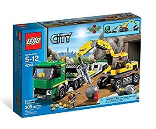 Lego 4203 LEGO City 4203: Excavator Transport