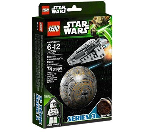 Lego 75007 LEGO Star Wars 75007: Republic Assault Ship and Coruscant