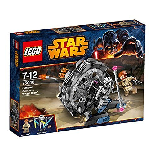 Lego 75040 Test Lego General Grievous’ Wheel Bike (Set 75040 Star Wars)