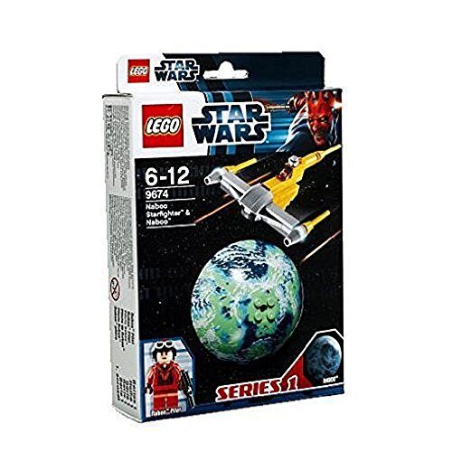 Lego 9674 LEGO Star Wars 9674: Naboo Starfighter and Naboo