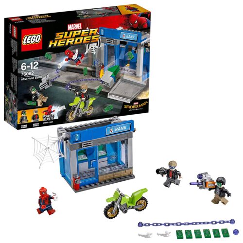 Lego 76082 LEGO Super Heroes 76082 Spider-Man ATM Heist Battle Toy