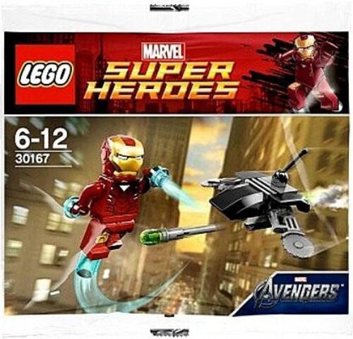 Lego 30167 LEGO Super Heroes: Iron Man vs. Fighting Drone Set 30167 (Bagged)