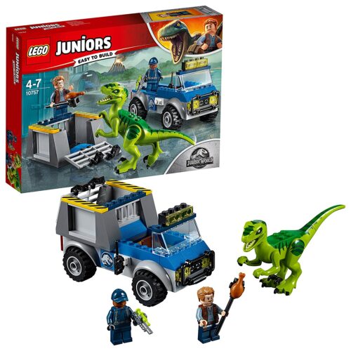 Lego 10757 LEGO UK 10757 Jurassic World Raptor Rescue Truck Set